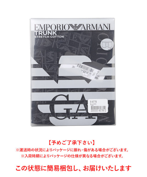 エンポリオ アルマーニ EMPORIO ARMANI ALL OVER LOGO メンズ ボクサーパンツ OUTLET SALE_F cts